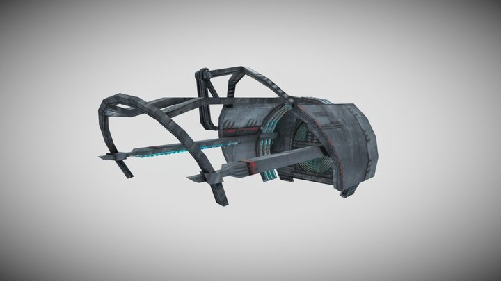Combine teleport platform – Free 3D Model STL
