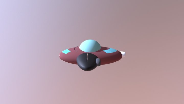 Nave Espacial 3D Model