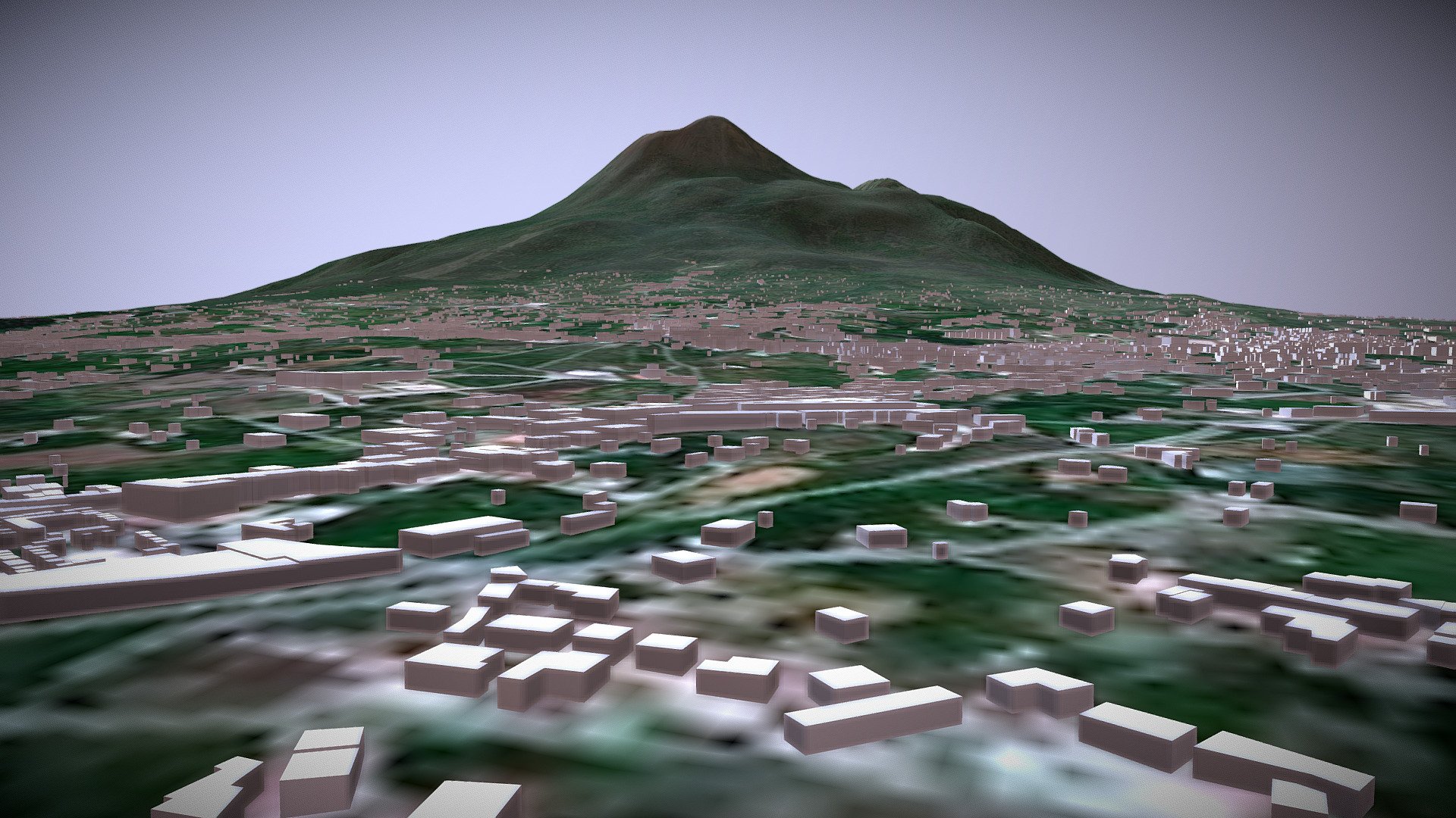 Life on the Vesuvio side, Italy