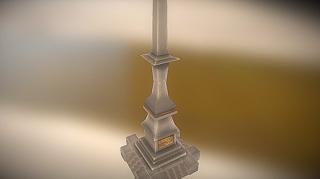 3D MO Obelisco 01 1 3D Model