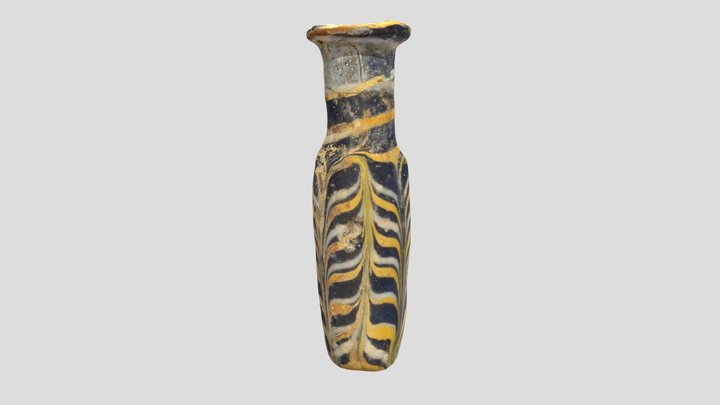 Core-Formed Phoenician Alabastron 3D Model