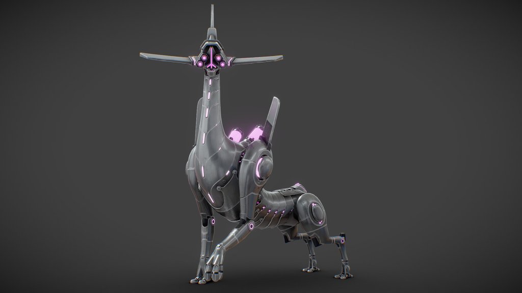 Mecha roe deer