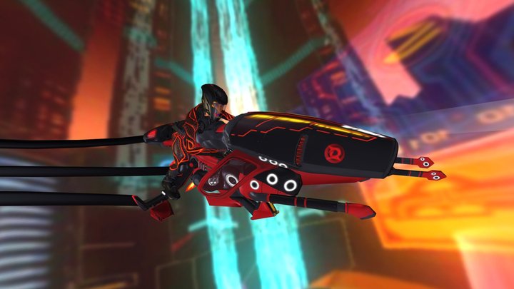 Naya - The Crimson Angel 3D Model