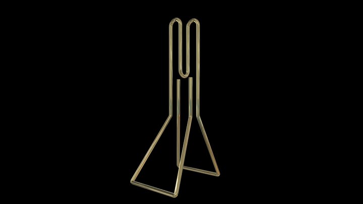 Skeleton Verga Metallica 3D Model