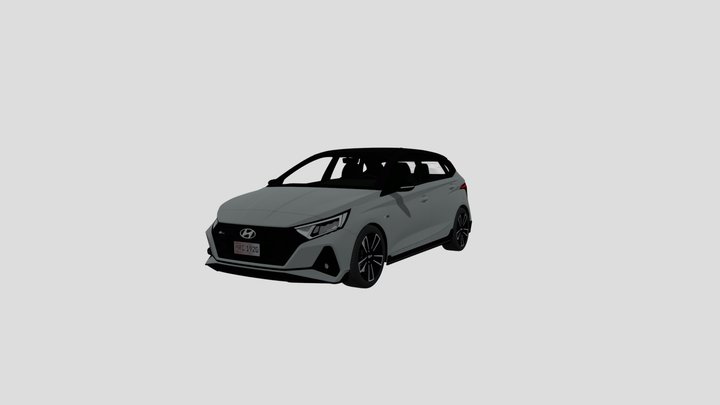 2020 Hyundai i20 N- Line 3D Model