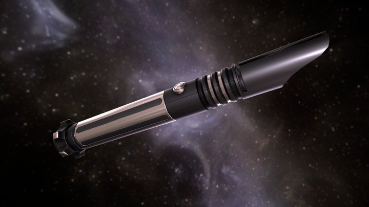 Lightsaber Hilt 3D Model