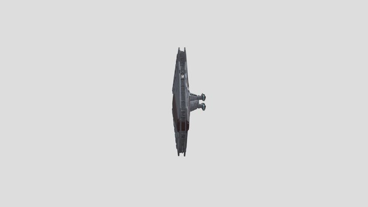 Destroy star War Red – Modelo 3D gratuito STL
