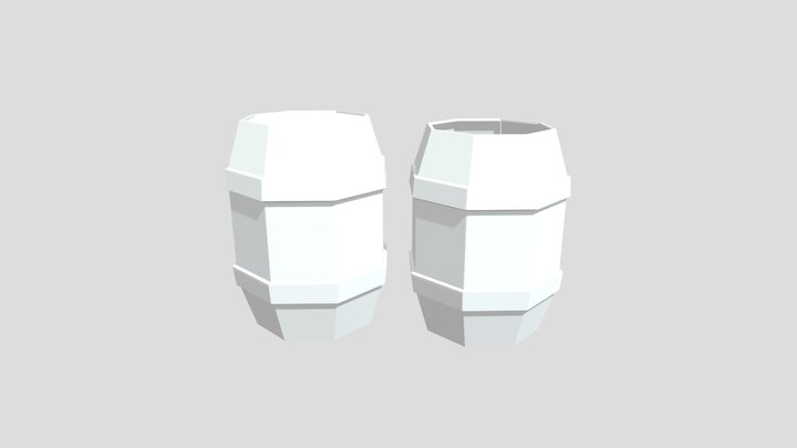 Barrels 3D Model
