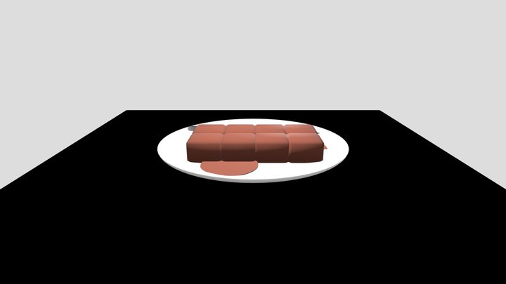 chocolate model 3D Model