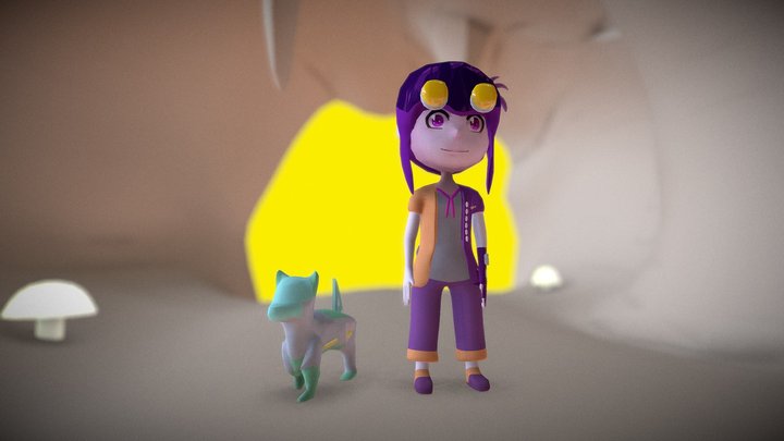 Girl scouts 3D Model