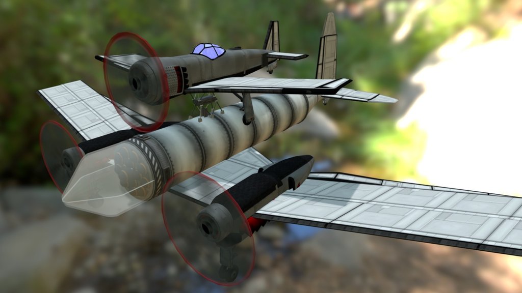 KSP Beethoven-Gerät 'Mistel' (He-111+Fw-190)