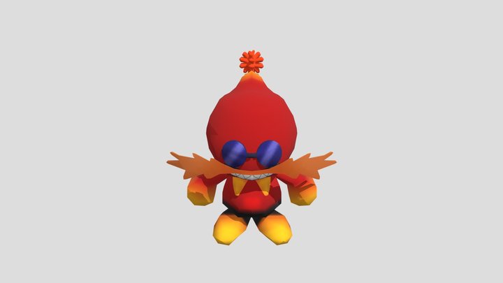 Chao Eggman Rig 3D Model