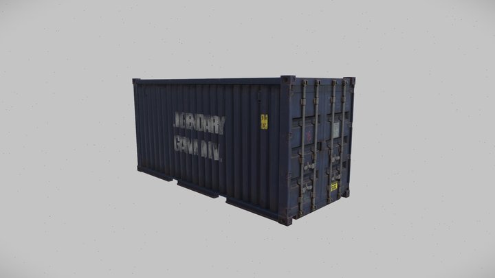 Container_Legendary Game Dev. 3D Model