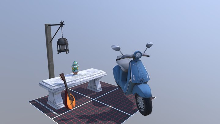 Props for cityscene 3D Model