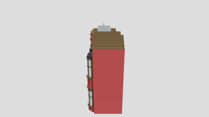 Colwyn Bay Library 3D Model