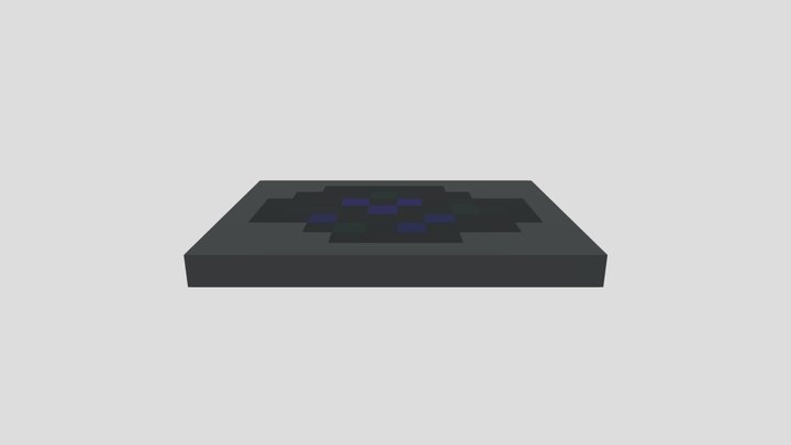 Oil Puddle - Voxel 32x32 – Kostenloses 3D-Modell STL