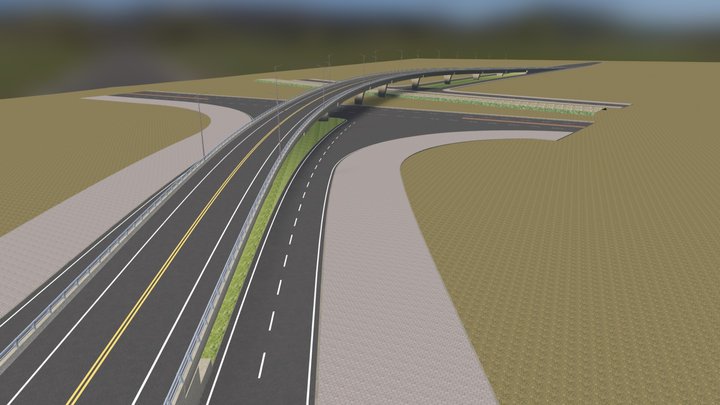 Bridge Design 3D Model
