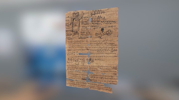 Byzantine-Medieval Papyrus – Modelo 3D gratuito STL