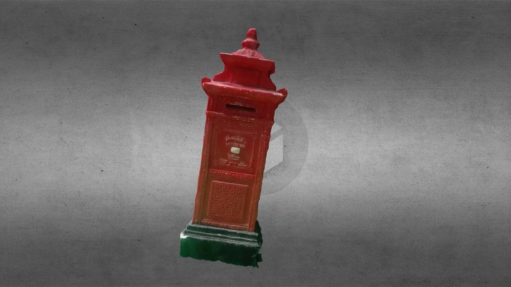 644230061_postal piggy bank 3D Model