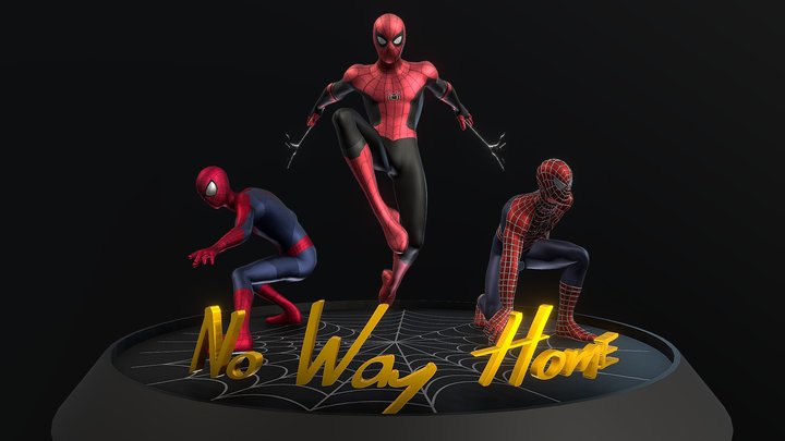 Spiderman - No Way Home 3D Model