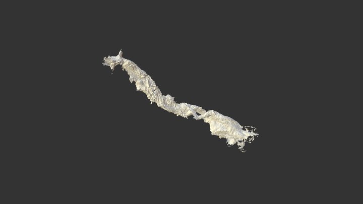 Shasta Caverns National Landmark 3D Model
