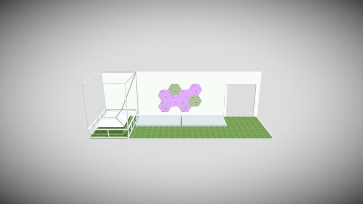 Parede para casa Low Cost 3D Model