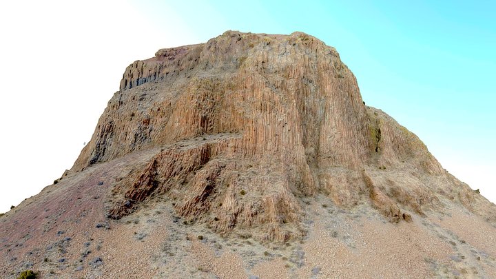 Cabezone Peak, New Mexico 3D Model