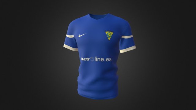 Soccer T-shirt 3D Model