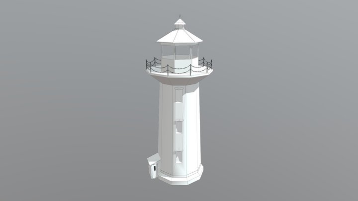 Light Tower 3D Model