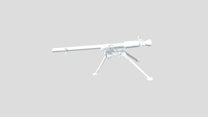 SPG-9 3D Model