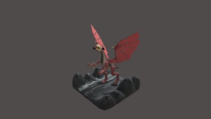 Corpse Dragon 3D Model