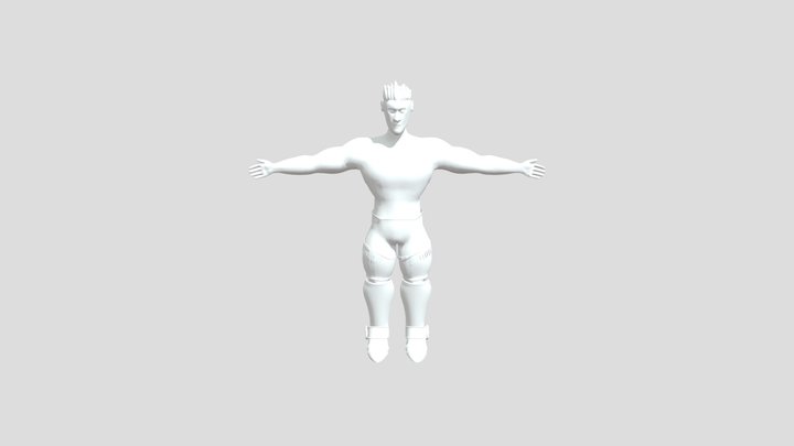 Gilgamesh - A pose 3D Model