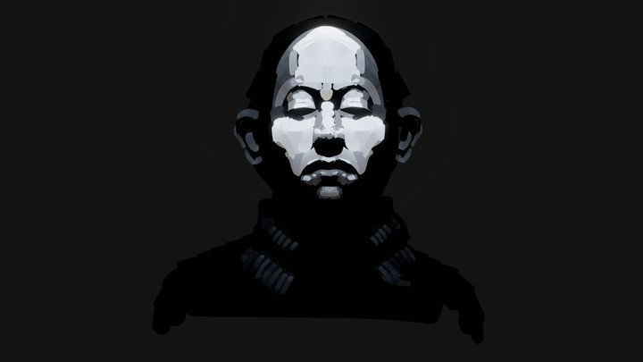 Marker detail of Camp Scientist 3D Model