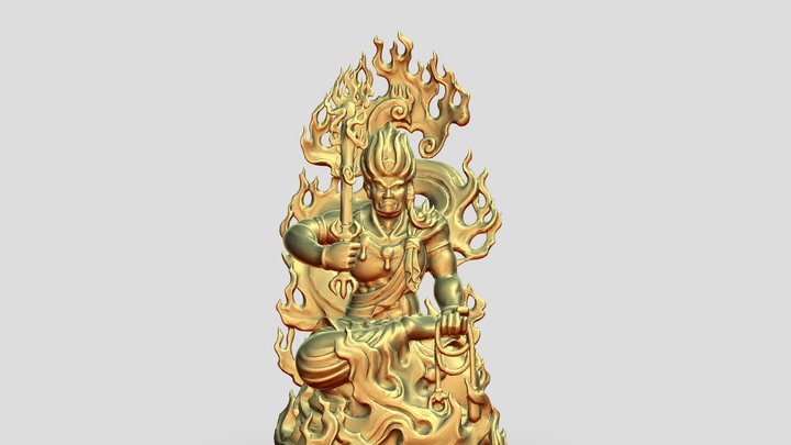 Fudou-myouou3 – Free 3D Model STL