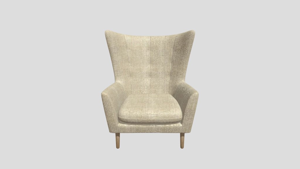 White Modern Armchair
