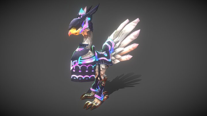 Bird Ride 5 3D Model