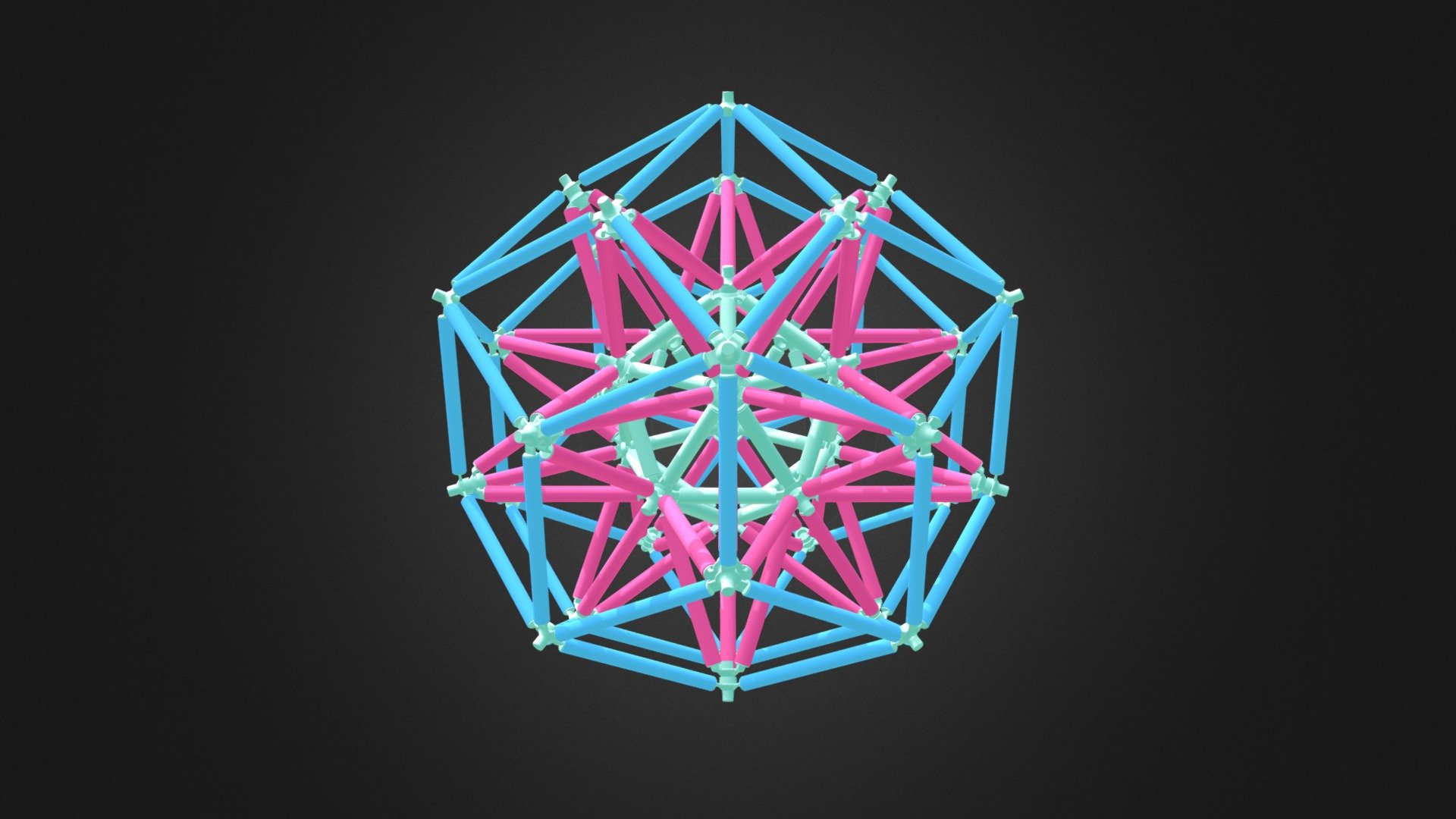 Stellated Icosahedron Rhombic Triacontahedron