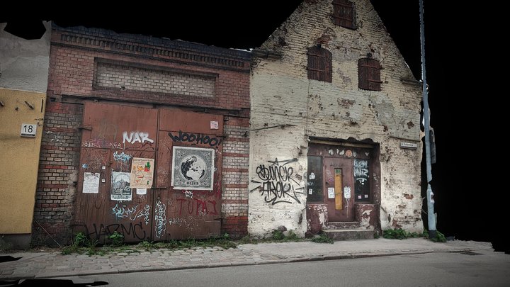 Gdansk, Center, Abandoned building – Modello 3D gratuito STL