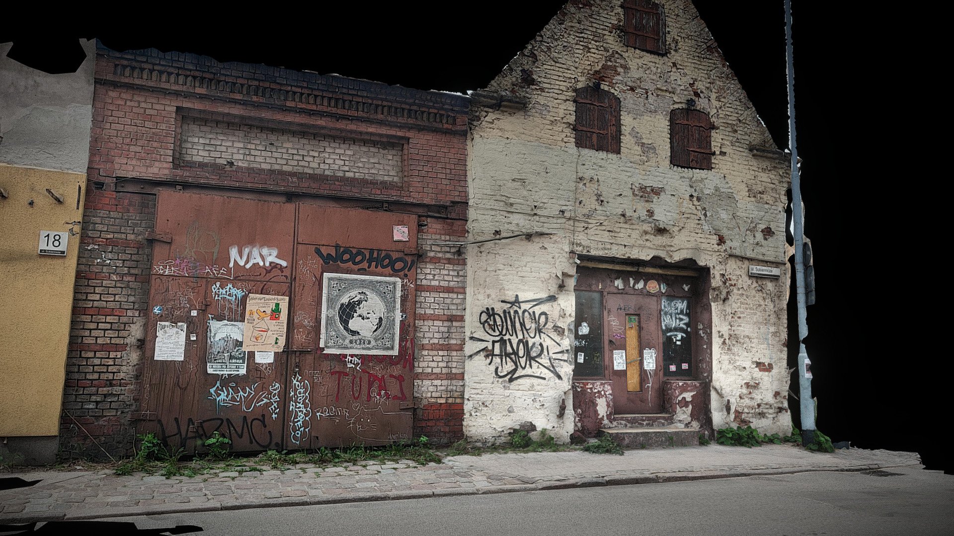 Gdansk, Center, Abandoned building