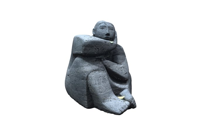 Seated Woman 3D Model