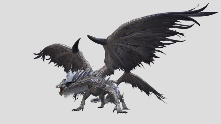 Mystic Dragon + Custom Fly Final 3D Model