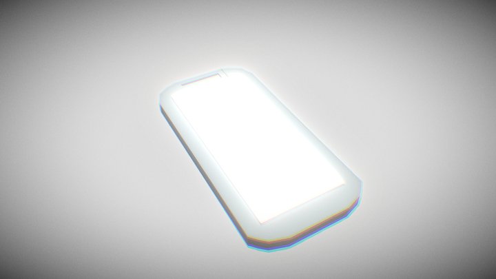 Phone with screen 3D Model