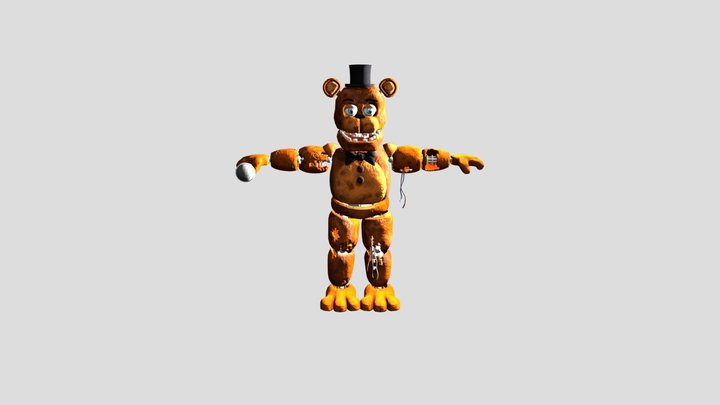 || Withered Freddy Model || 3D Model