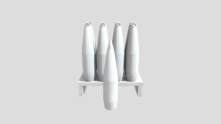 SM_ Shell107_01 3D Model