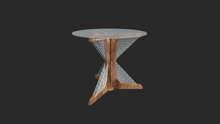 table scene 2 3D Model