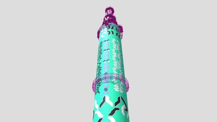 Pattern Rostelecom 3D Model