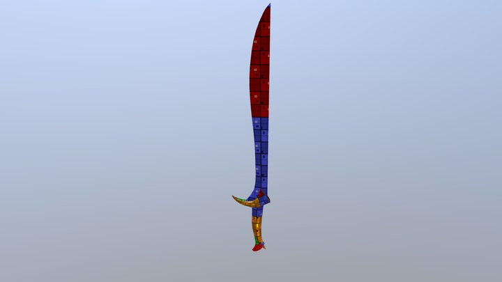 Lord Of The Rings Sword 3D Model