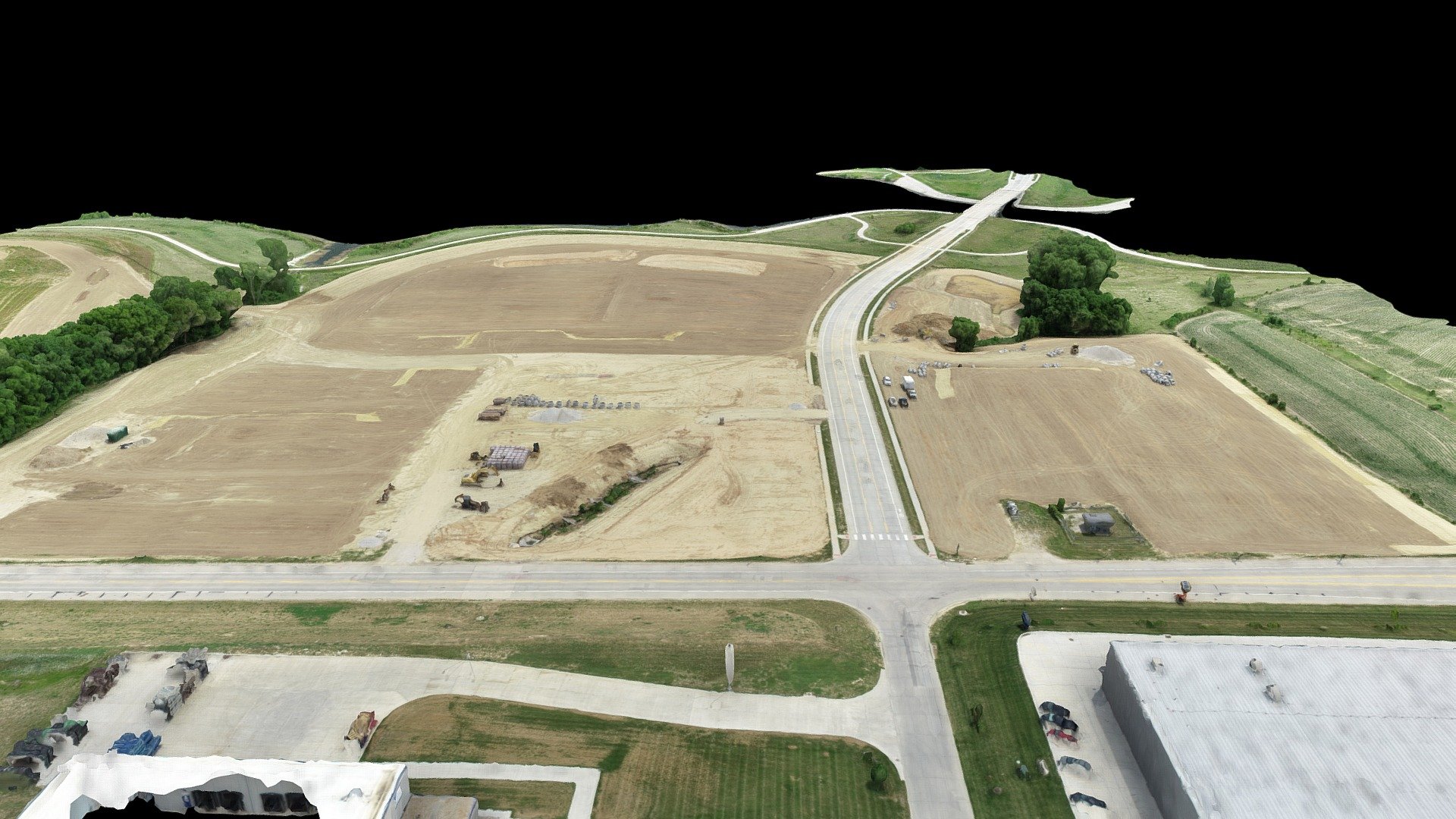 PQ 3D MODEL Simplified 3d Mesh 3D model by Alpha Land Surveying and