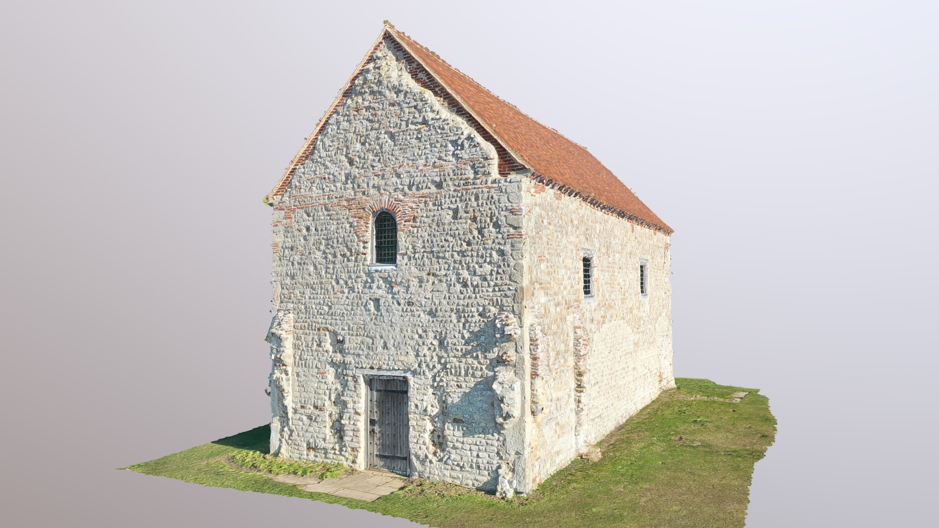 St Peter-on-the-Wall - Textured Model