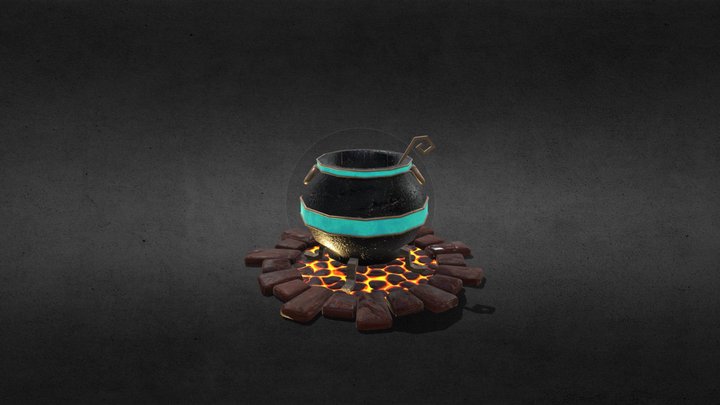 Cauldron 3D Model